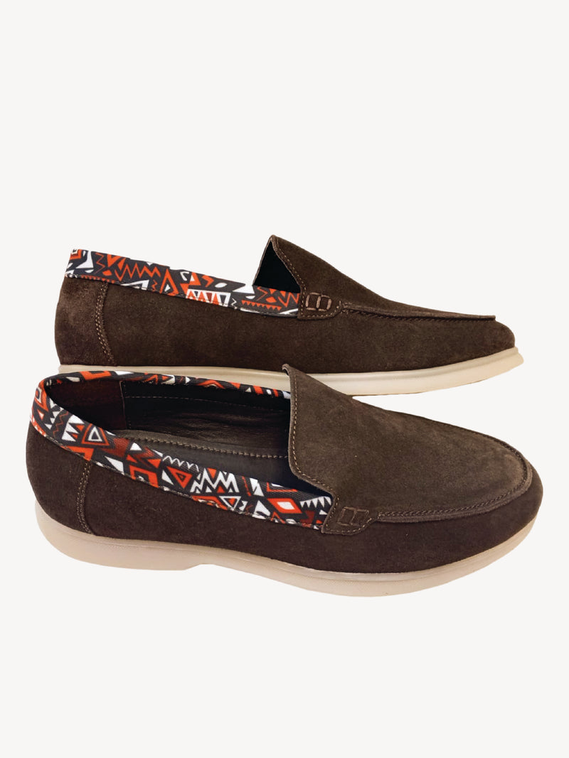 Loafers: Dark Brown with Brown KK