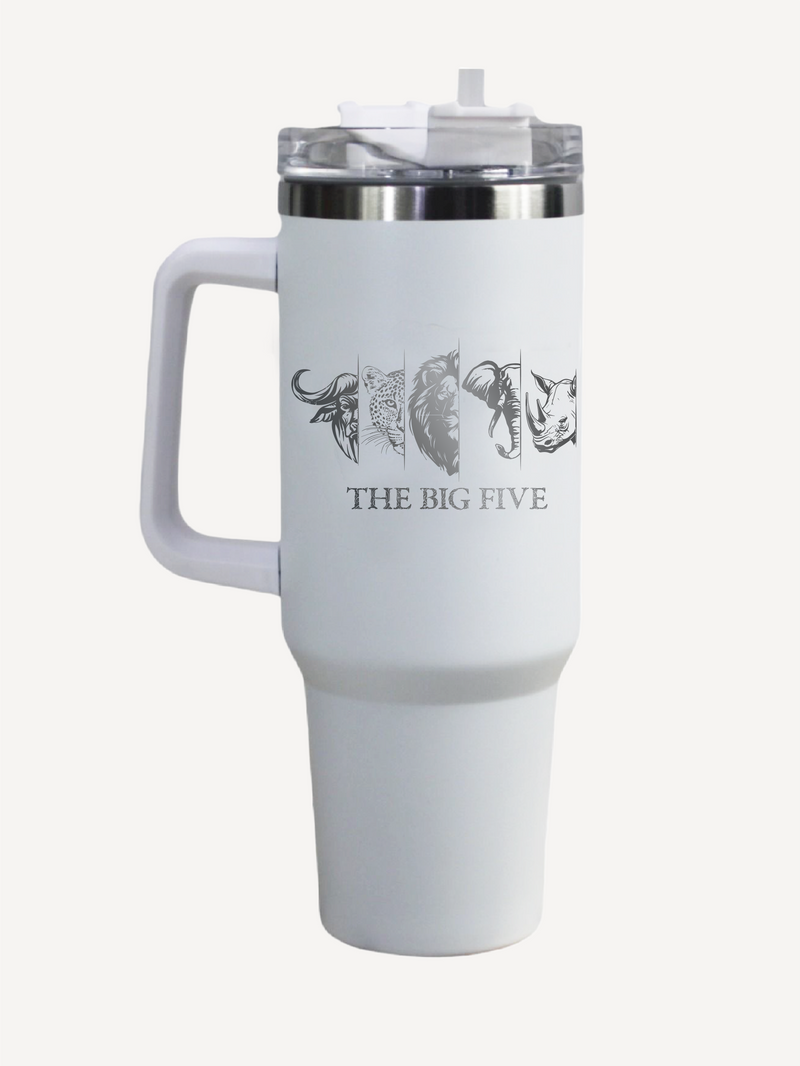 Stanley Mugs: White with Big Five