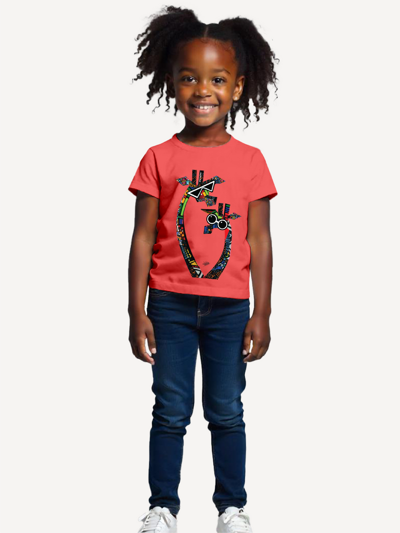 Kali Kids Ts: Rust with Twiga