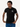 Kali Premium Polos: Black with B&W Wave Print
