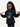 Kali Kids Graphic Hoodies: Black with Milia