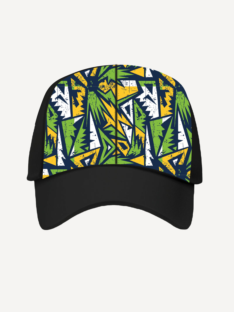 Kali Caps: Black with KCB Print