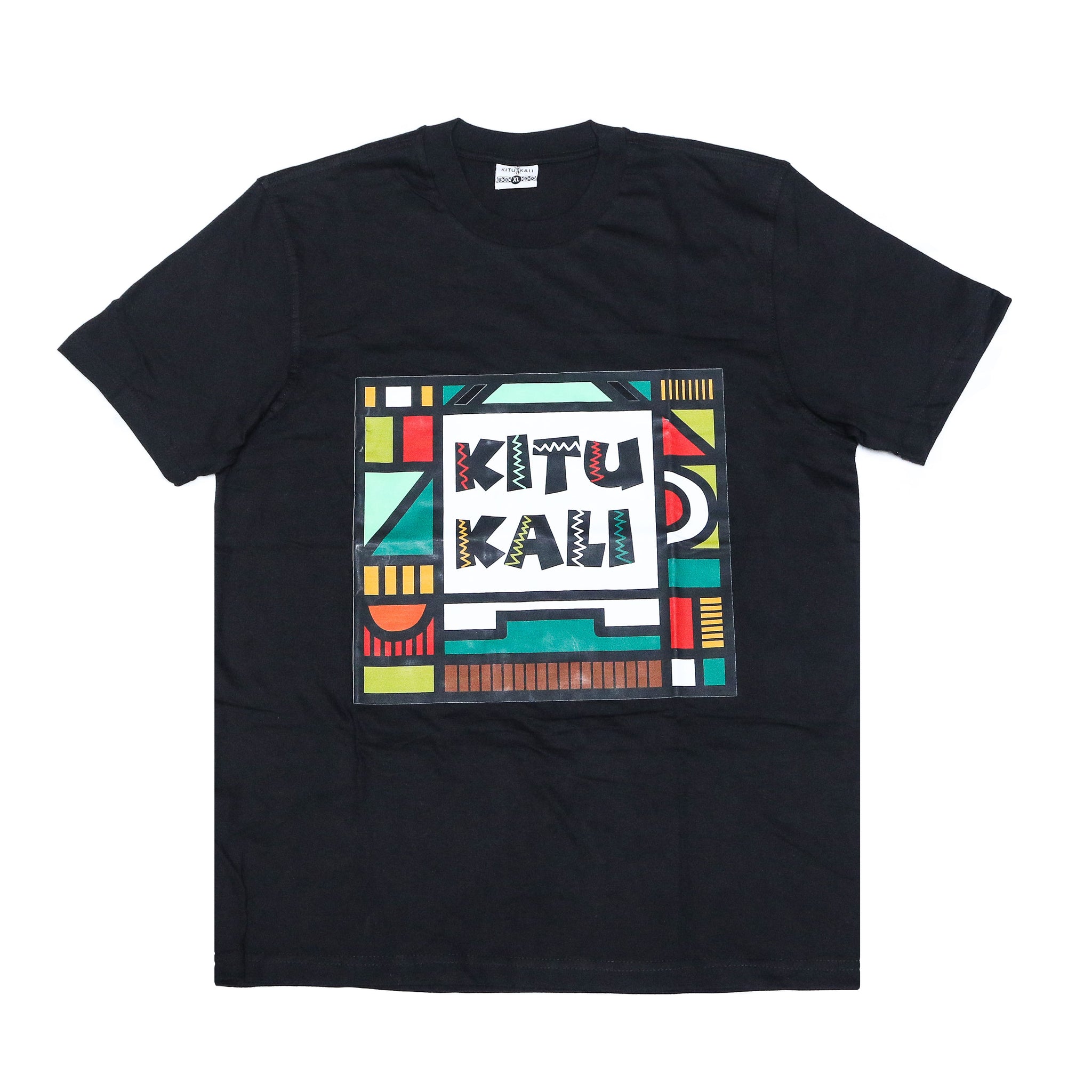 Kali Graphic Ts: Black with KK Mural