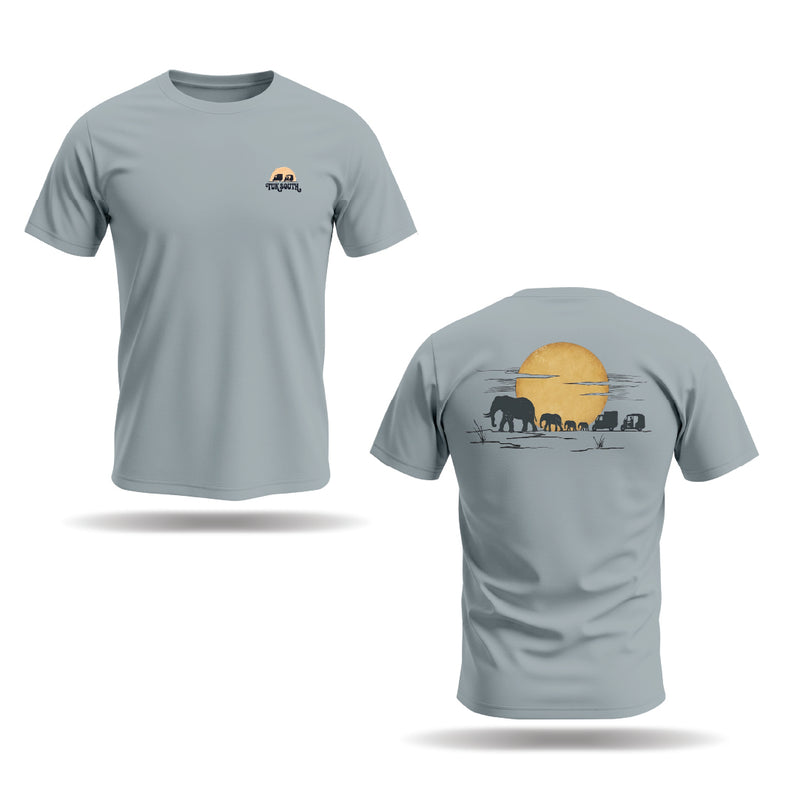 Kali Graphic Ts: Arona Grey with Part of The Herd