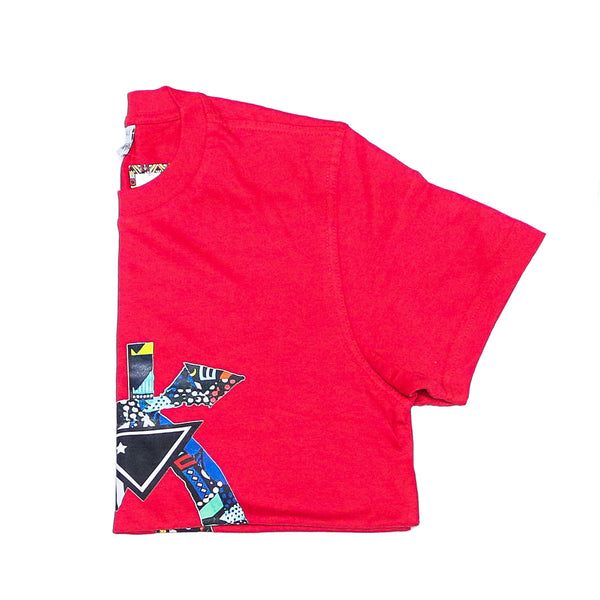 Kali Graphic Ts: Red with Twiga