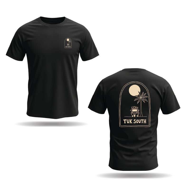 Kali Graphic Ts: Black with Slow Livin