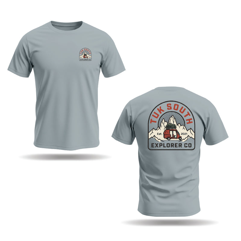 Kali Graphic Ts: Arona Grey with The Explorer Edition