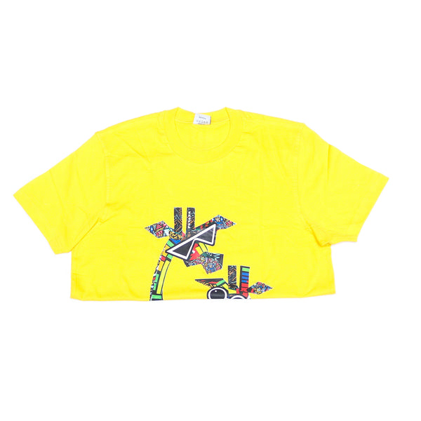Kali Graphic Ts: Yellow with Twiga