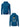 Kali Graphic Hoodies: Petrol Blue with Get Cruisin