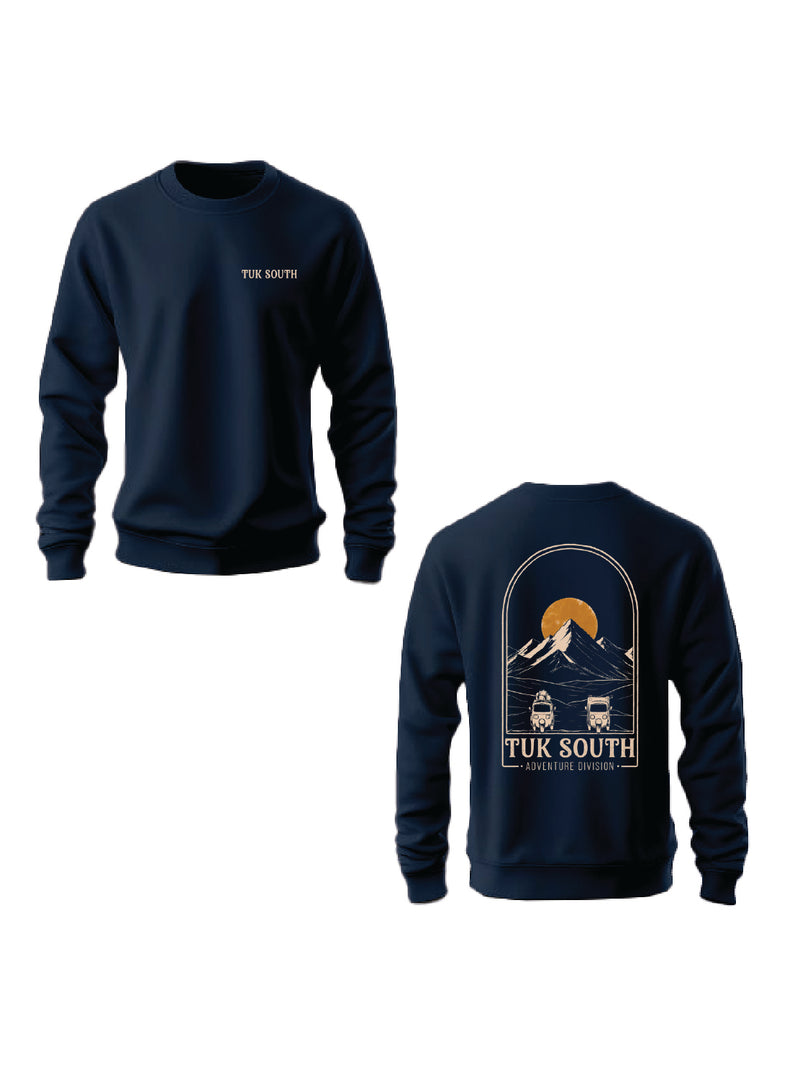 Kali Graphic Sweats: Top - Navy with Get Cruisin