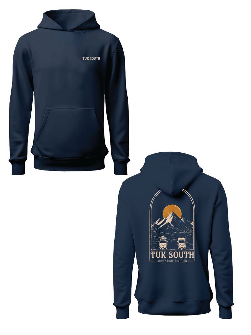 Kali Graphic Hoodies: Navy with Get Cruisin