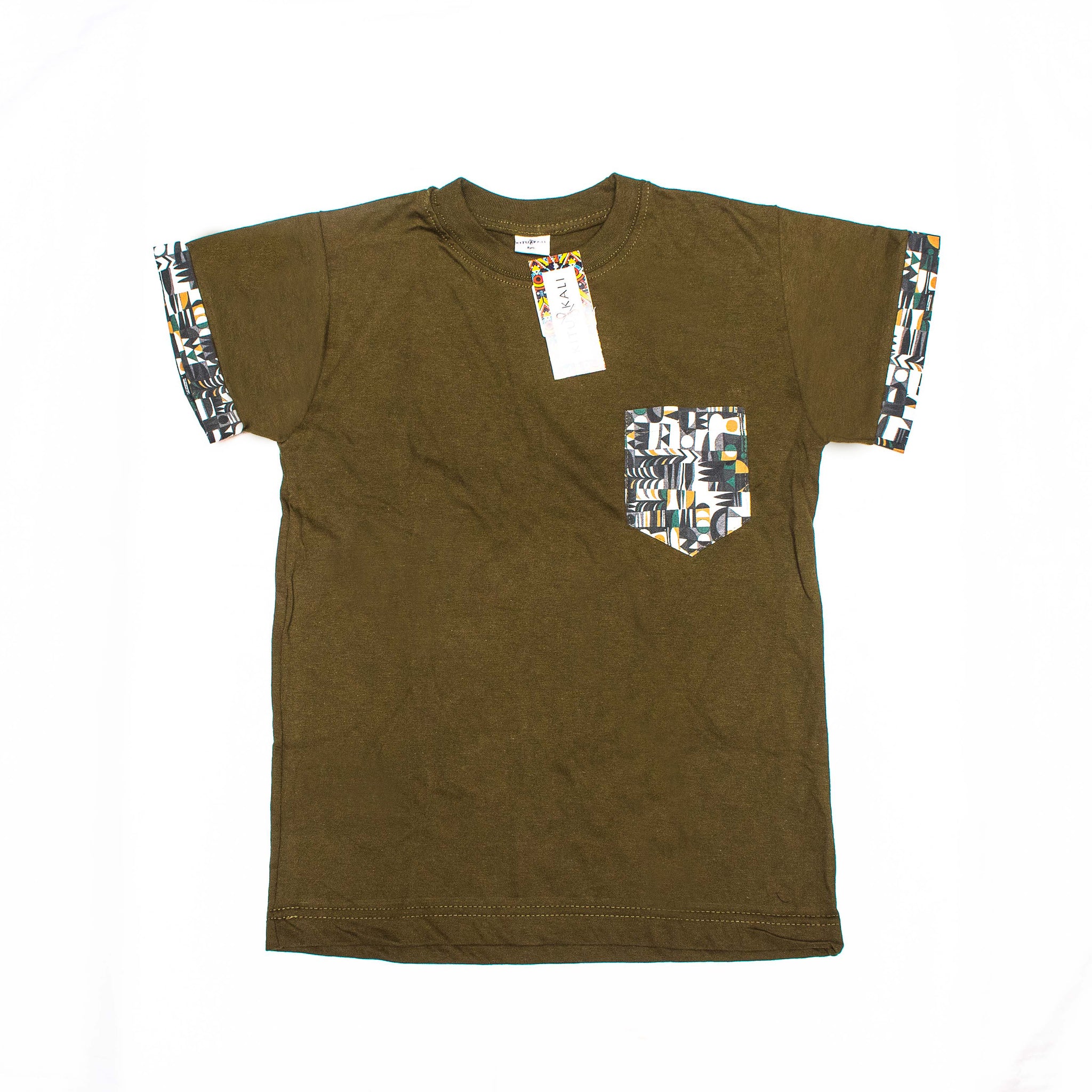Kali Kids Ts: Jungle Green with Vilima