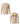Kali Long-Sleeve Graphic Ts: Beige with Part of The Herd