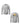 Kali Graphic Sweats: Top - Ash Grey with Part of The Herd