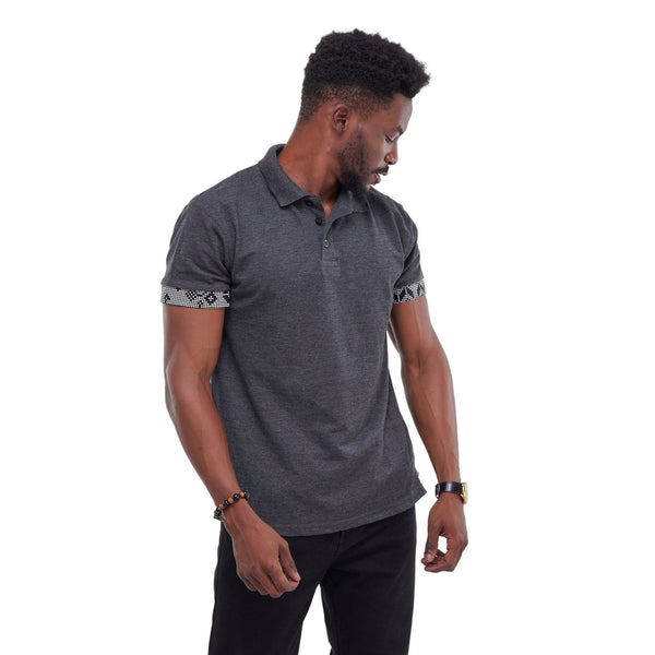 Kali Polos: Dark Grey with Mabati