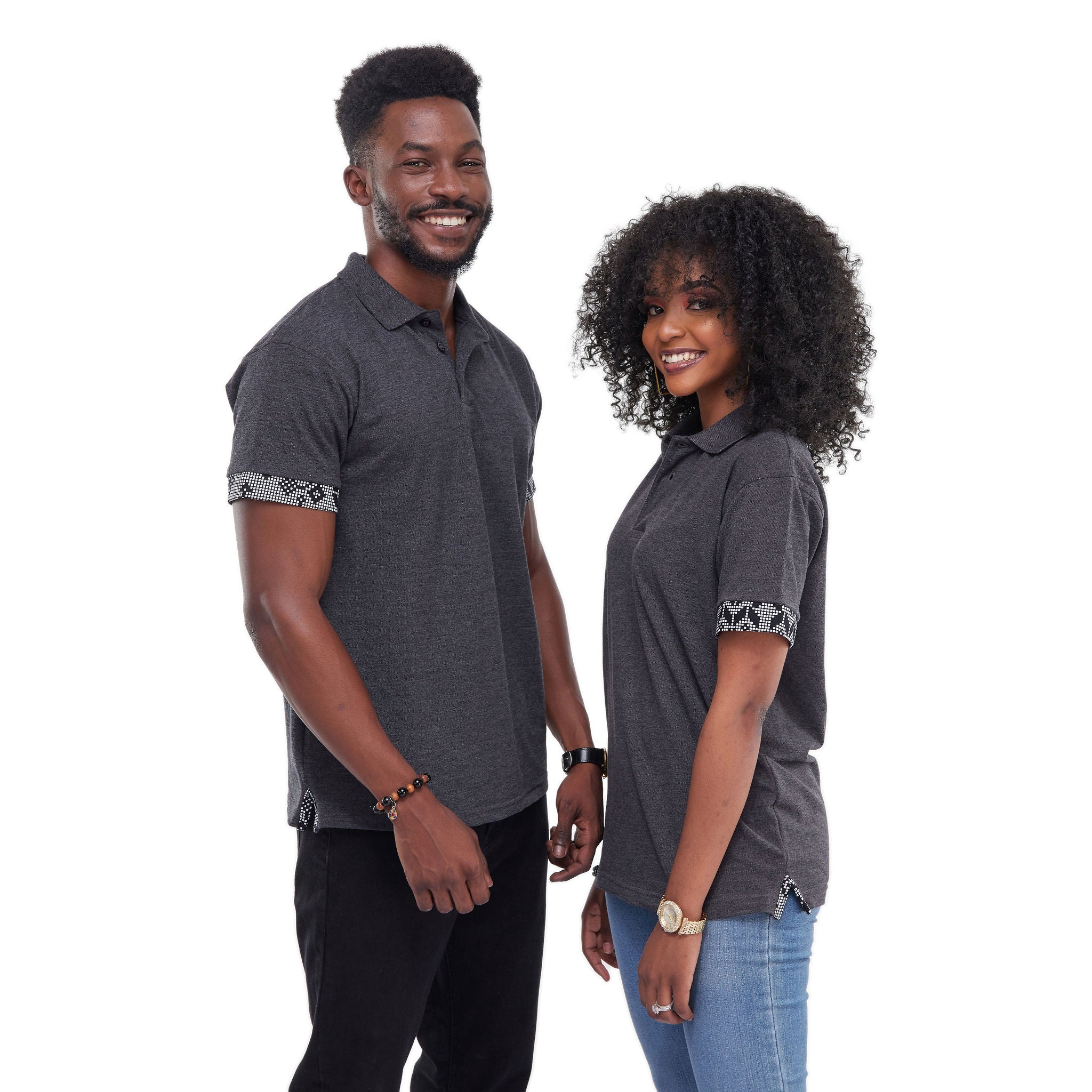 Kali Polos: Dark Grey with Mabati