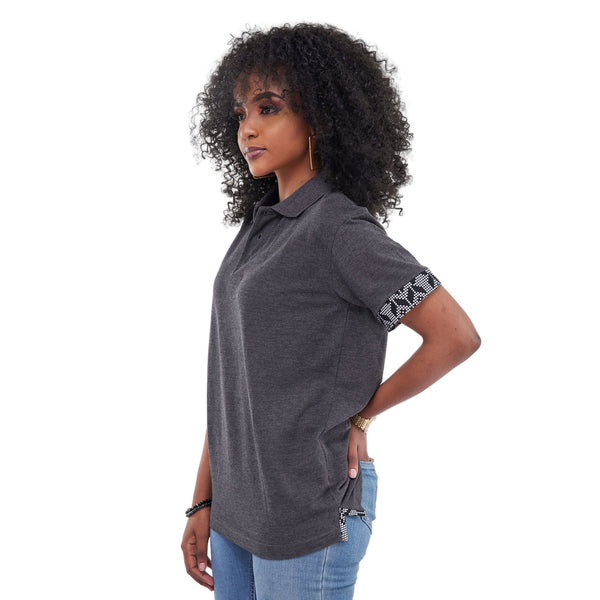 Kali Polos: Dark Grey with Mabati
