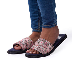 Bahari Pink - Open Toe Slippers