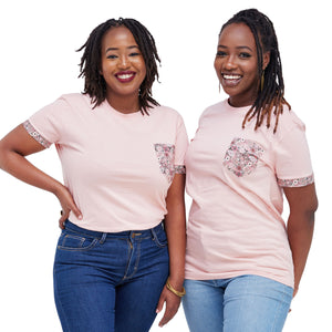 Kali Ts: Baby Pink with Bahari Pink