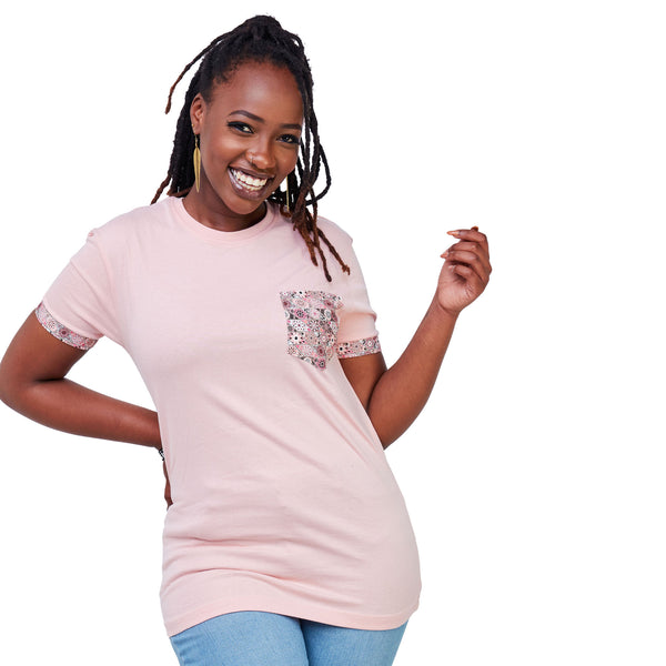 Kali Ts: Baby Pink with Bahari Pink