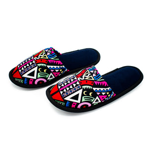 Pink Tribal - Bedroom Slippers