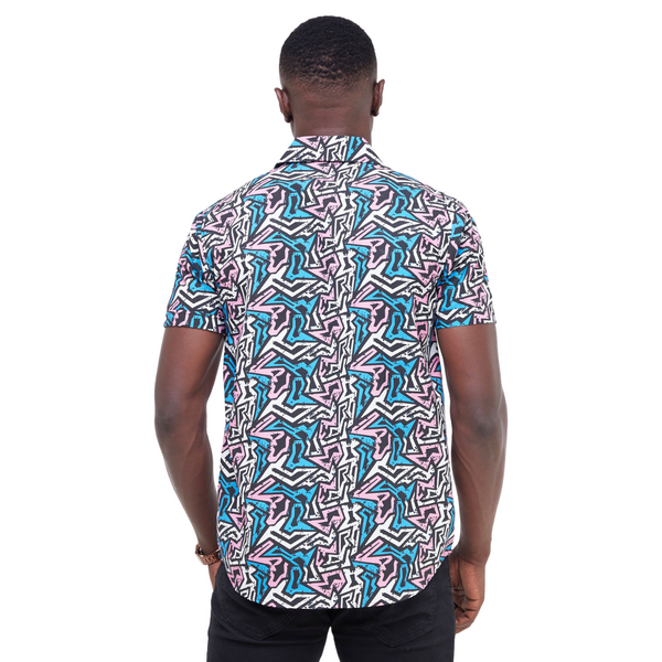 KaliShirts: Pink & Blue KK Print