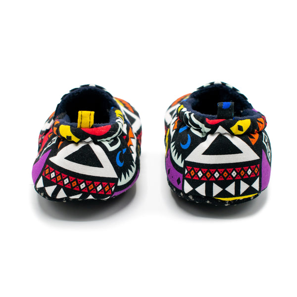 Purple Tribal - Baby Shoes