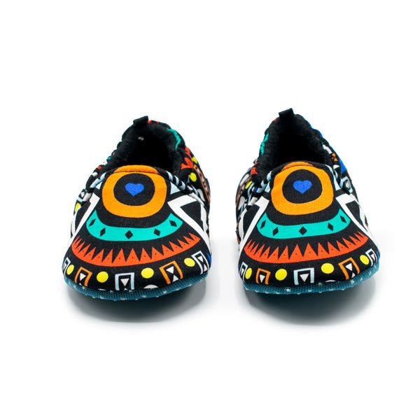 Blue Tribal - Baby Shoes