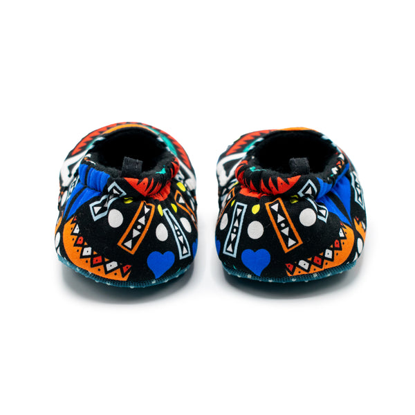 Blue Tribal - Baby Shoes