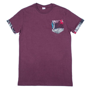 Kali Ts: Dark Maroon with Mizizi