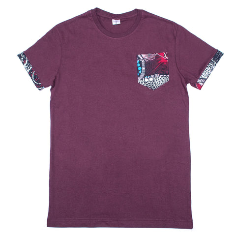 Kali Ts: Dark Maroon with Mizizi